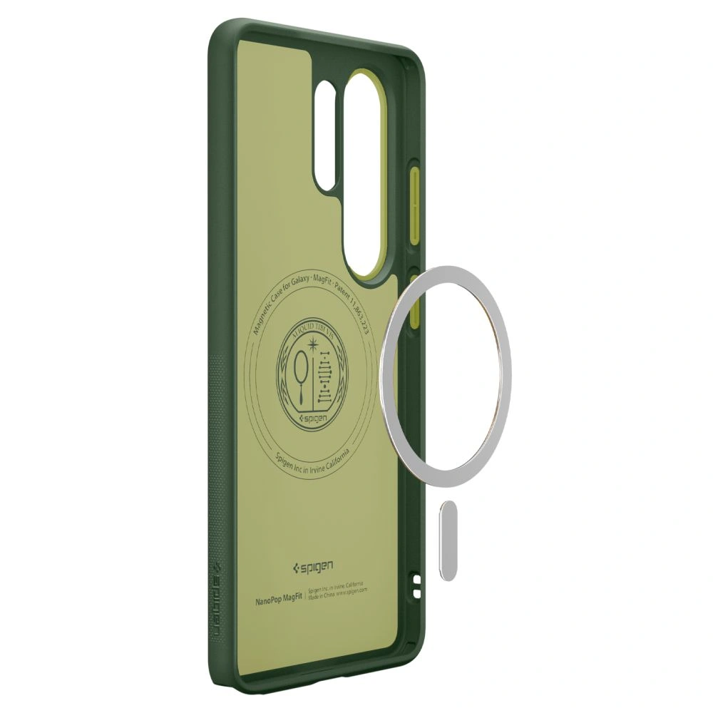 Kryt Spigen Nano Pop Mag MagSafe Samsung Galaxy S26 Ultra Avo Green