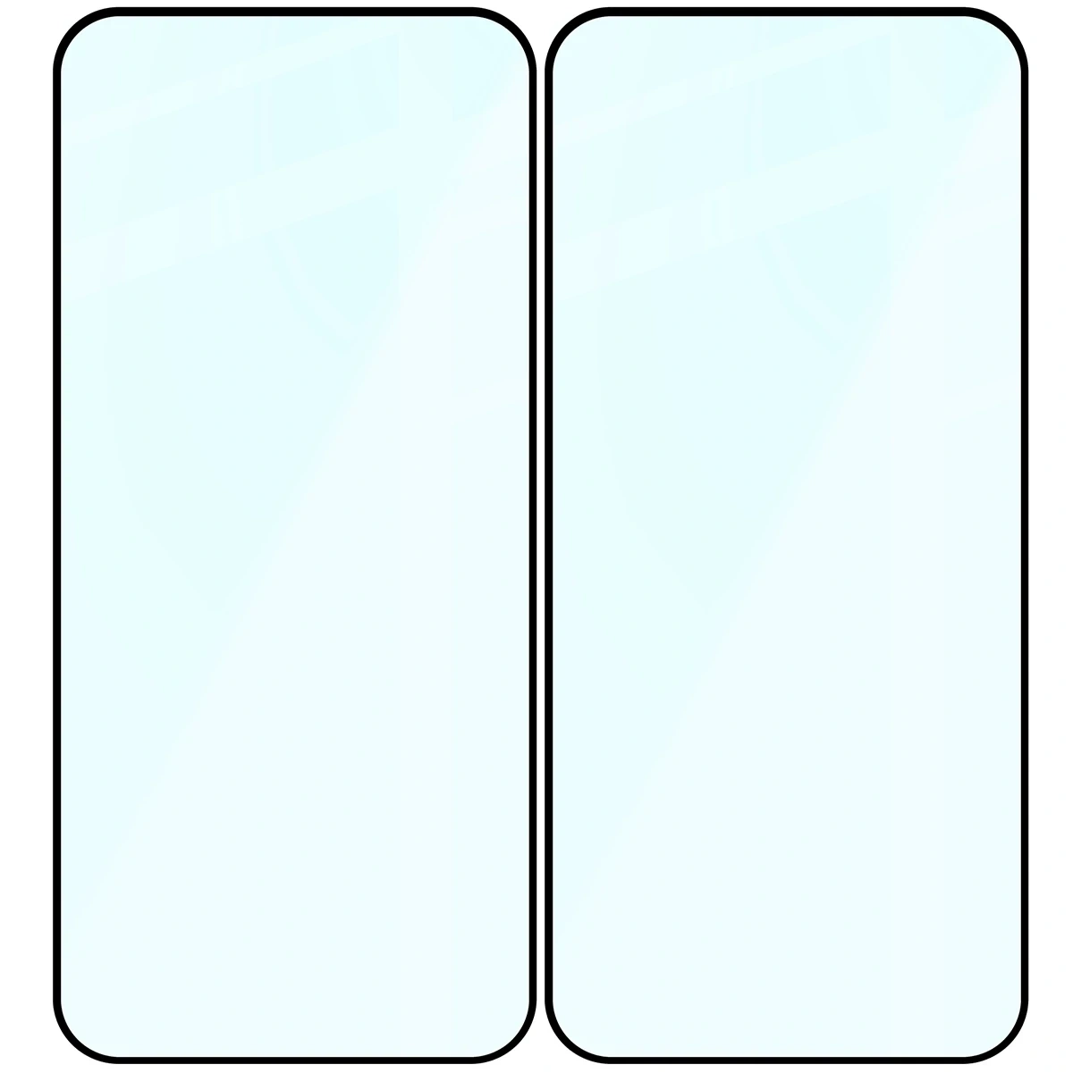 Ochranné sklo Bizon Glass Edge Duo Honor Magic8 Lite, black frame [2 PACK]