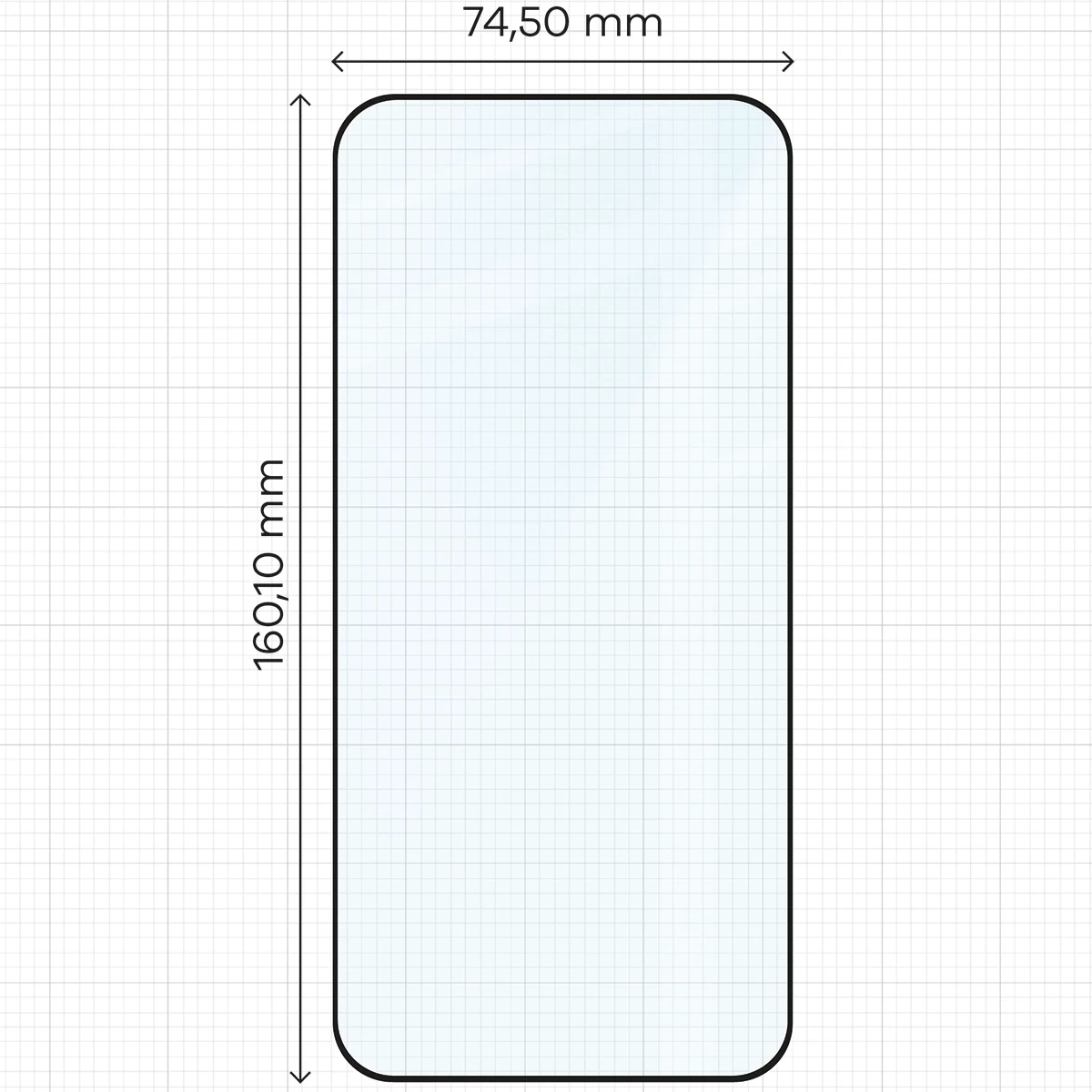 Ochranné sklo Bizon Glass Edge Duo Xiaomi POCO F8 Ultra, black frame [2 PACK]