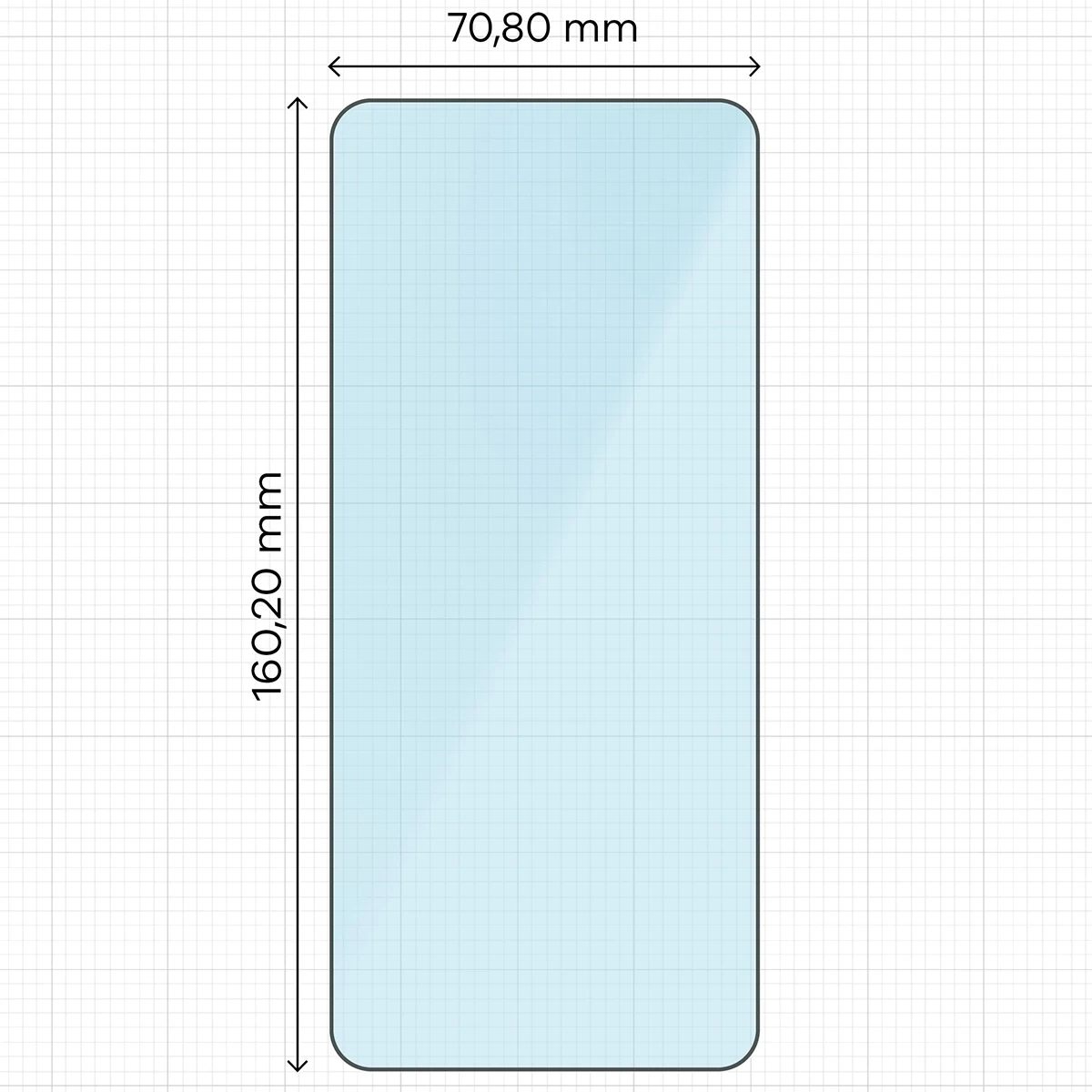 Kryt Bizon Smart 2.5D Glass Samsung Galaxy A07 4G / 5G