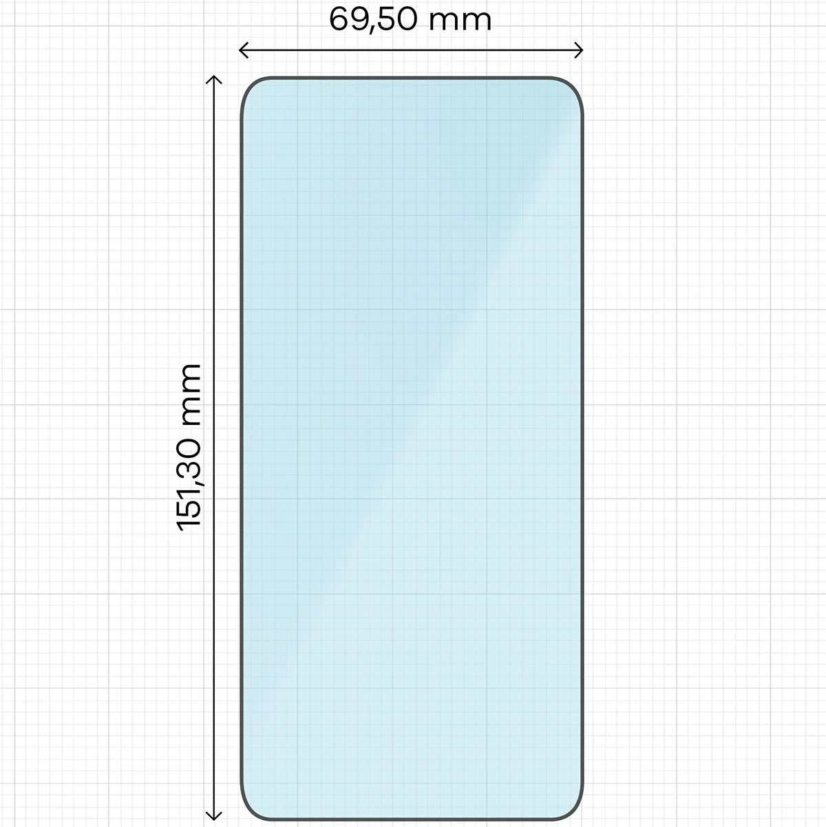 Kryt Bizon Smart 2.5D Glass Samsung Galaxy A54 5G