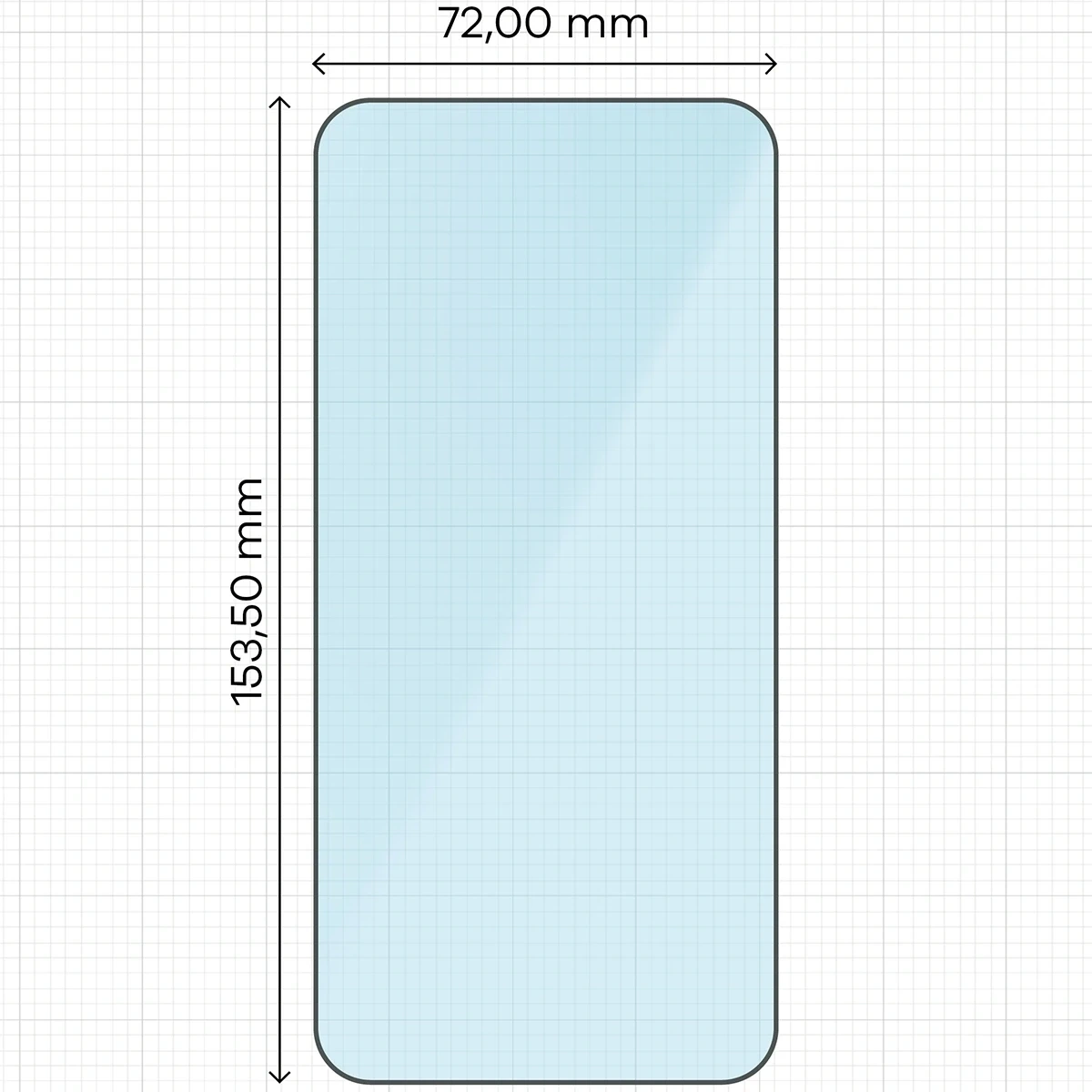 Kryt Bizon Smart 2.5D Glass Samsung Galaxy S23+ Plus