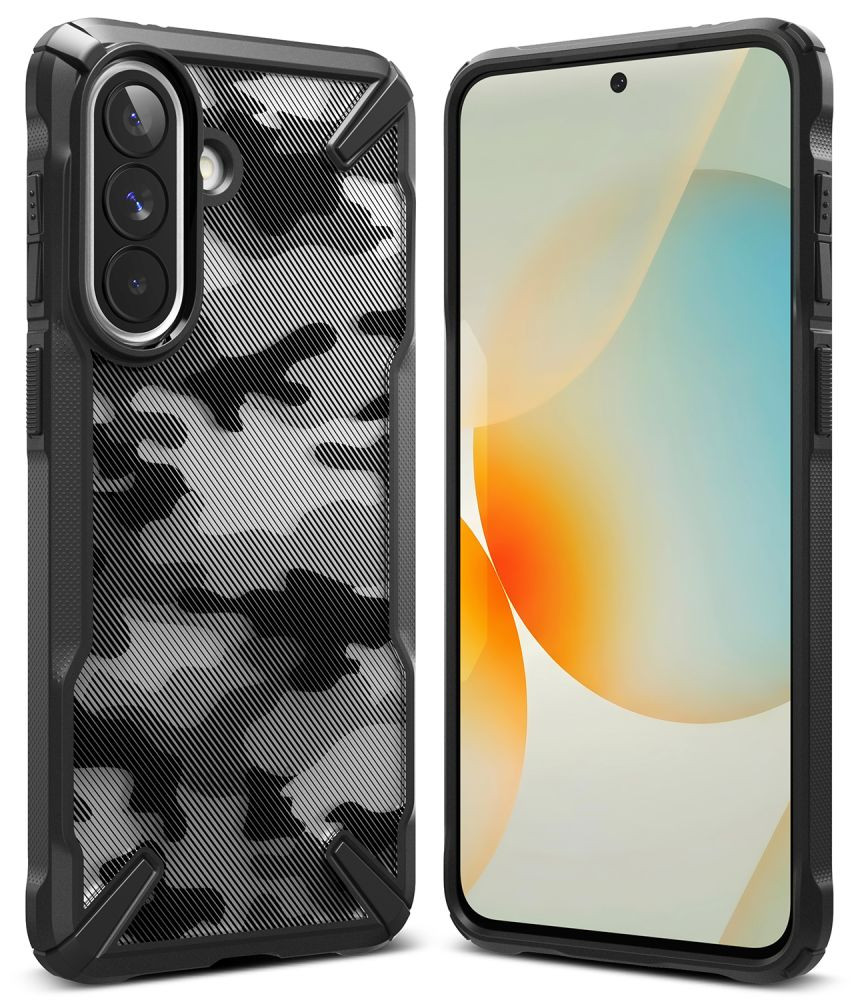 Kryt Ringke Fusion-X Samsung Galaxy A57 5G Camo Black