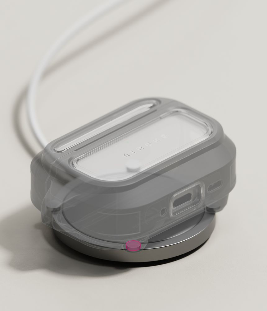 Kryt Ringke UX Magnetic MagSafe Apple AirPods Pro 3 Black/clear