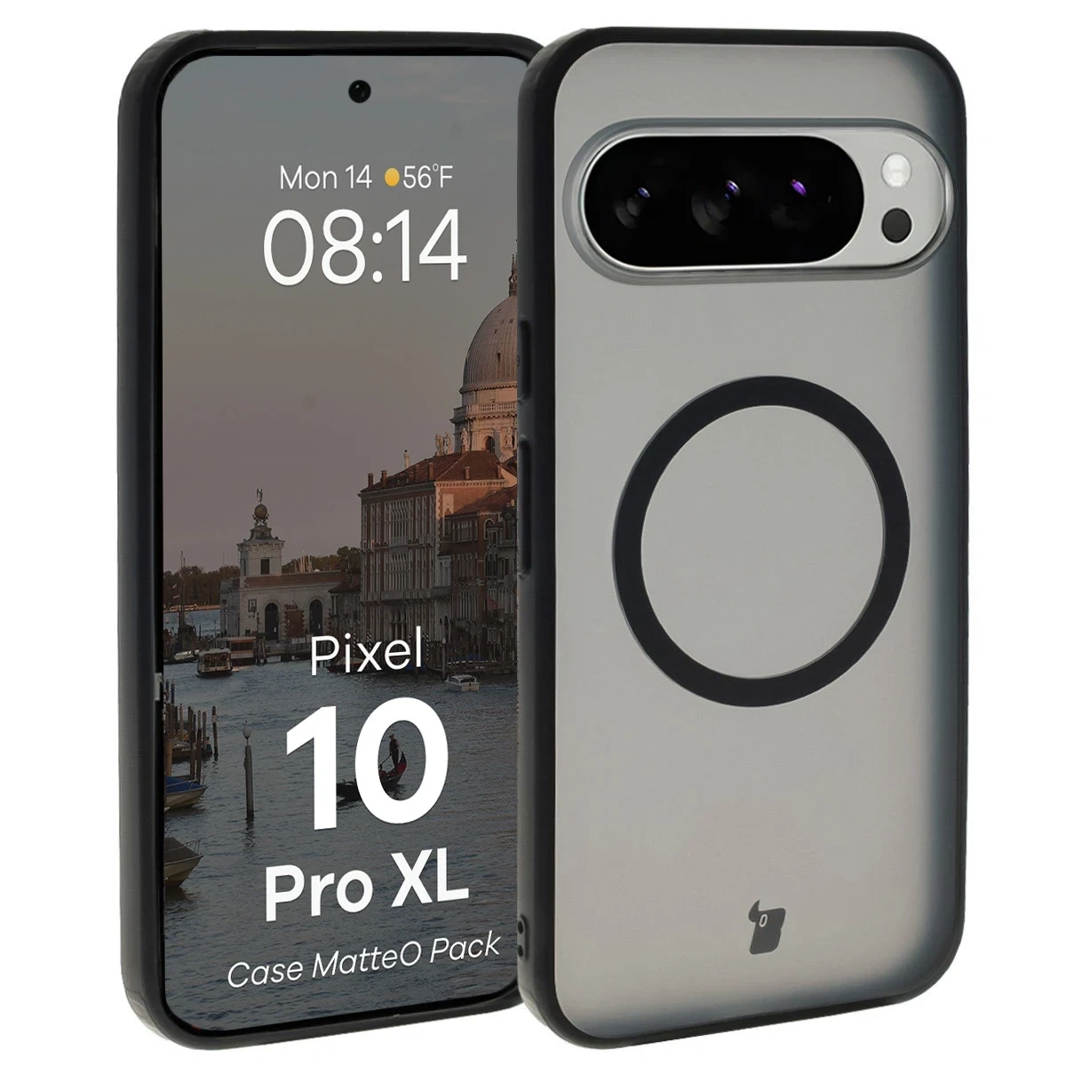Kryt Bizon MatteO Pack Magnetic Google Pixel 10 Pro XL, smoky black