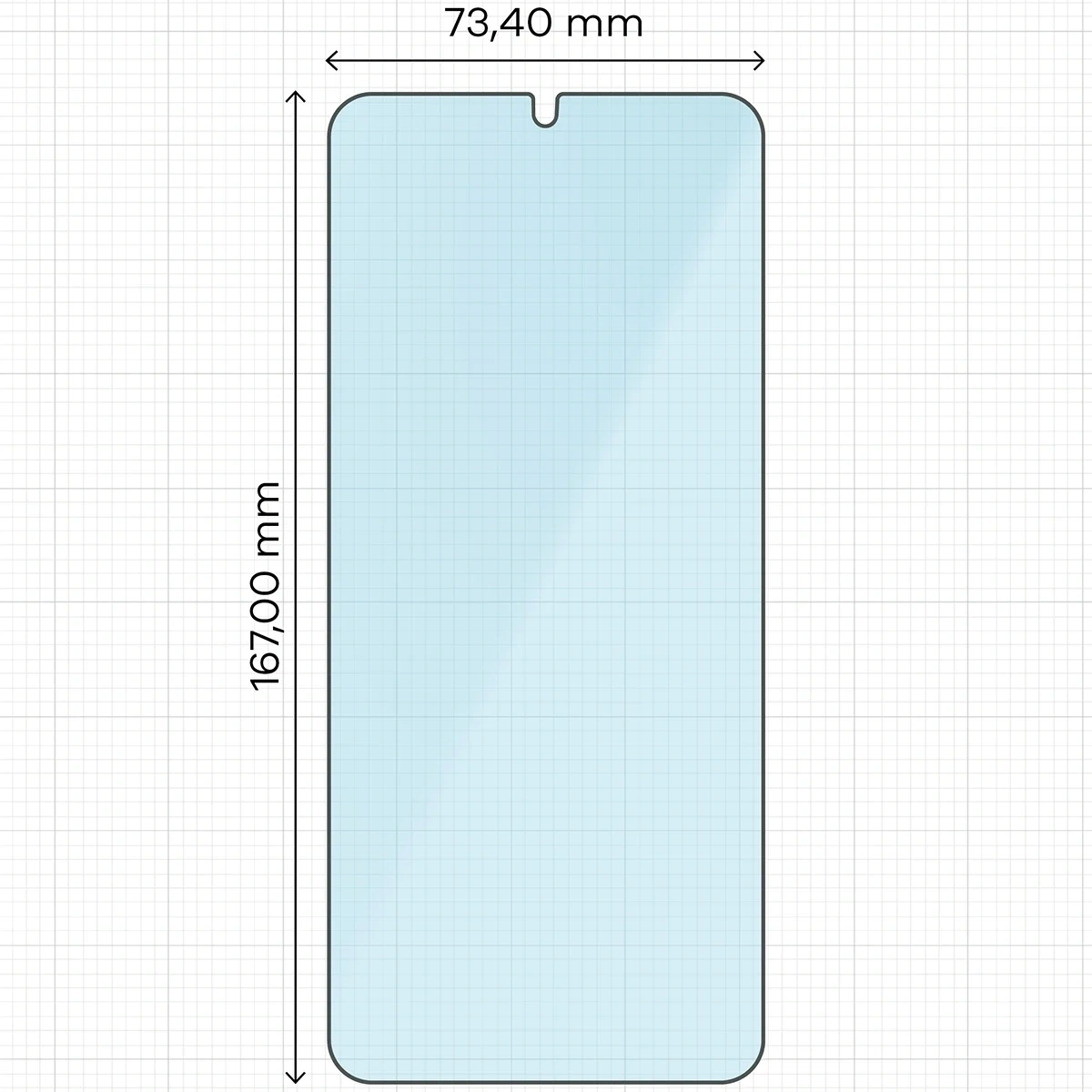 Kryt Bizon Smart 2.5D Glass Motorola Moto G06 4G / G06 Power 4G