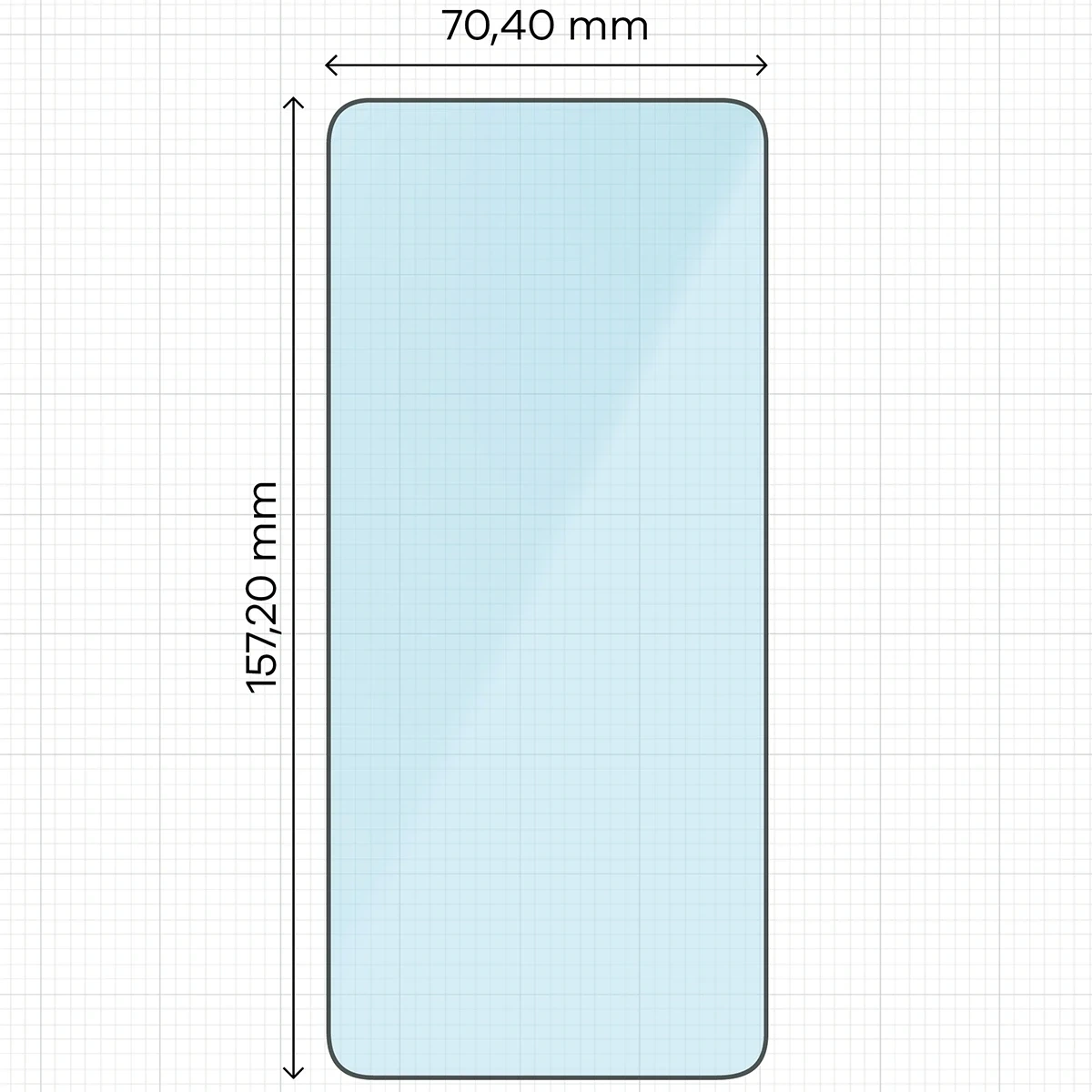 Kryt Bizon Smart 2.5D Glass OnePlus Nord CE5 5G