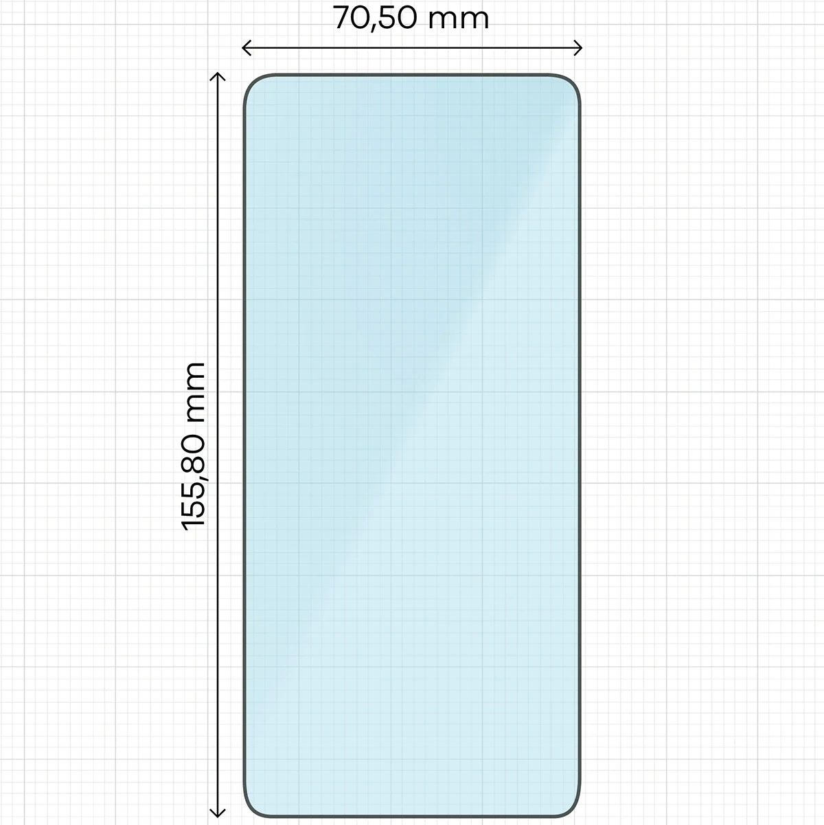 Kryt Bizon Smart 2.5D Glass Xiaomi POCO X6 / Redmi Note 13 5G / 13 Pro 4G/5G / POCO M6 Pro 4G