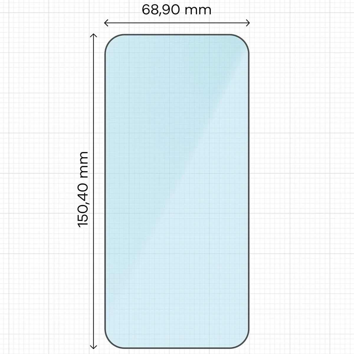 Kryt Bizon Smart 2.5D Glass Google Pixel 9a