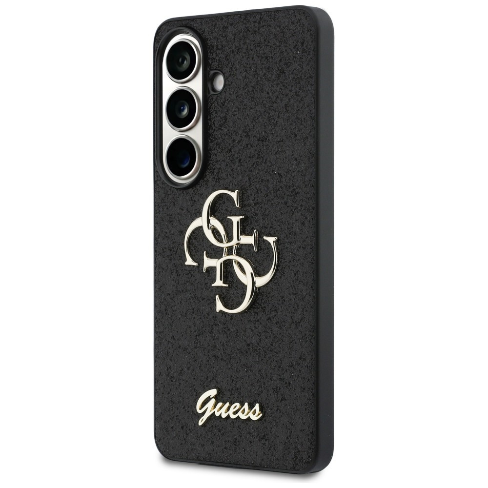 Kryt Guess Fixed Glitter Big 4G Metal Logo Samsung Galaxy S26 black