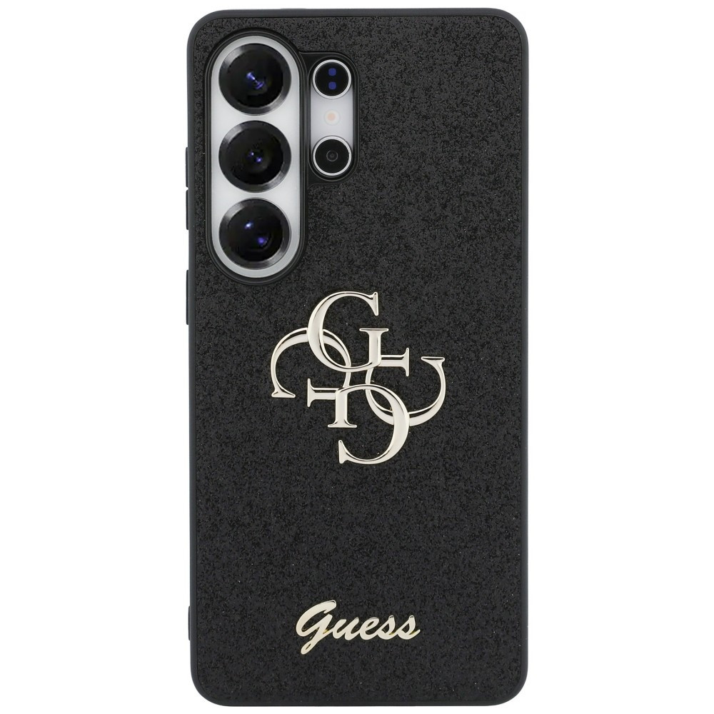 Kryt Guess Fixed Glitter Big 4G Metal Logo Samsung Galaxy S26 Ultra black