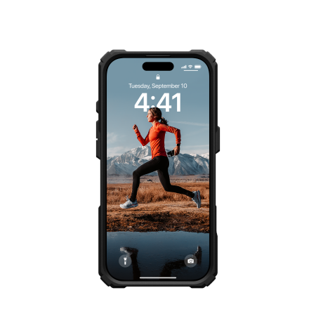 Kryt UAG Urban Armor Gear Plasma XTE MagSafe Apple iPhone 16 Pro (black/orange)