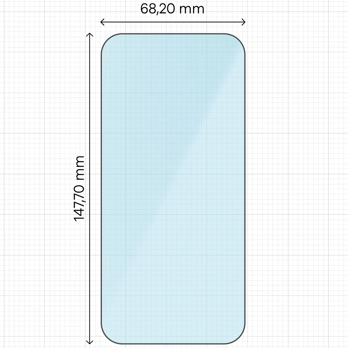 Kryt Bizon Smart 2.5D Glass Xiaomi 17