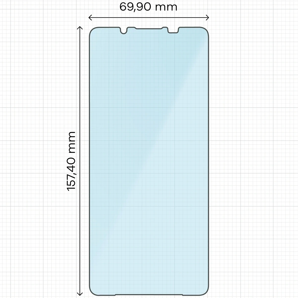 Kryt Bizon Smart 2.5D Glass Sony Xperia 1 VII