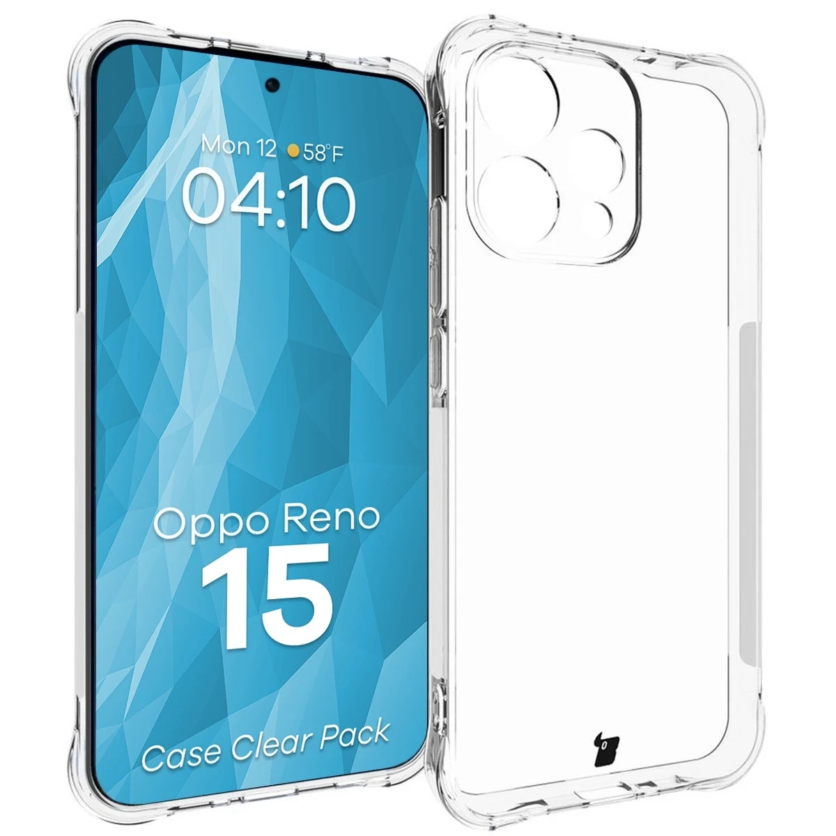Kryt Bizon Case Clear Pack Oppo Reno 15
