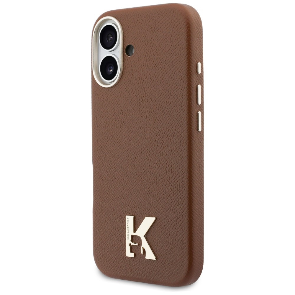 Kryt Karl Lagerfeld Karl Head Logo MagSafe Apple iPhone 17 brown