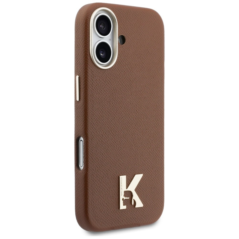 Kryt Karl Lagerfeld Karl Head Logo MagSafe Apple iPhone 17 brown