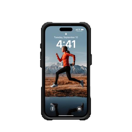 Kryt UAG Urban Armor Gear Plasma XTE MagSafe Apple iPhone 16 (black/orange) [mto]