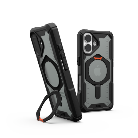 Kryt UAG Urban Armor Gear Plasma XTE MagSafe Apple iPhone 16 (black/orange) [mto]