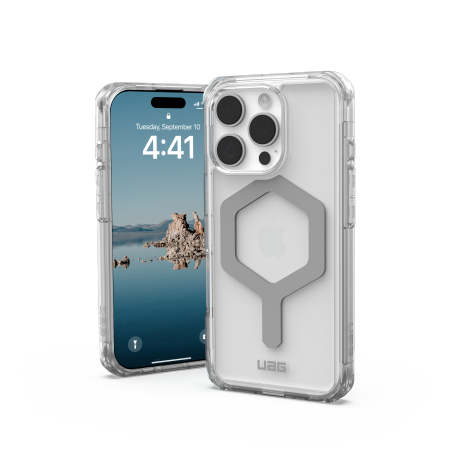Kryt UAG Urban Armor Gear Plyo MagSafe Apple iPhone 16 Pro (ice/silver)