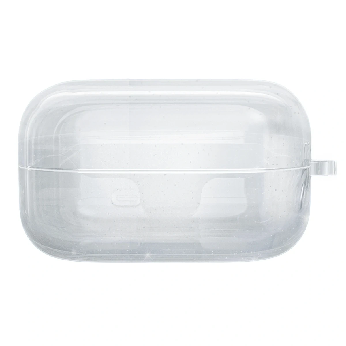 Kryt Bizon Case Headphone Clear Samsung Galaxy Buds 4 / 4 Pro, clear-glittery