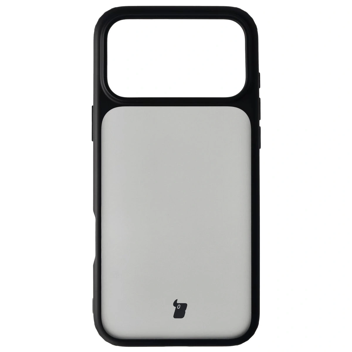 Kryt Bizon Angelo Pack Apple iPhone 17 Pro Max, smoked with a black frame
