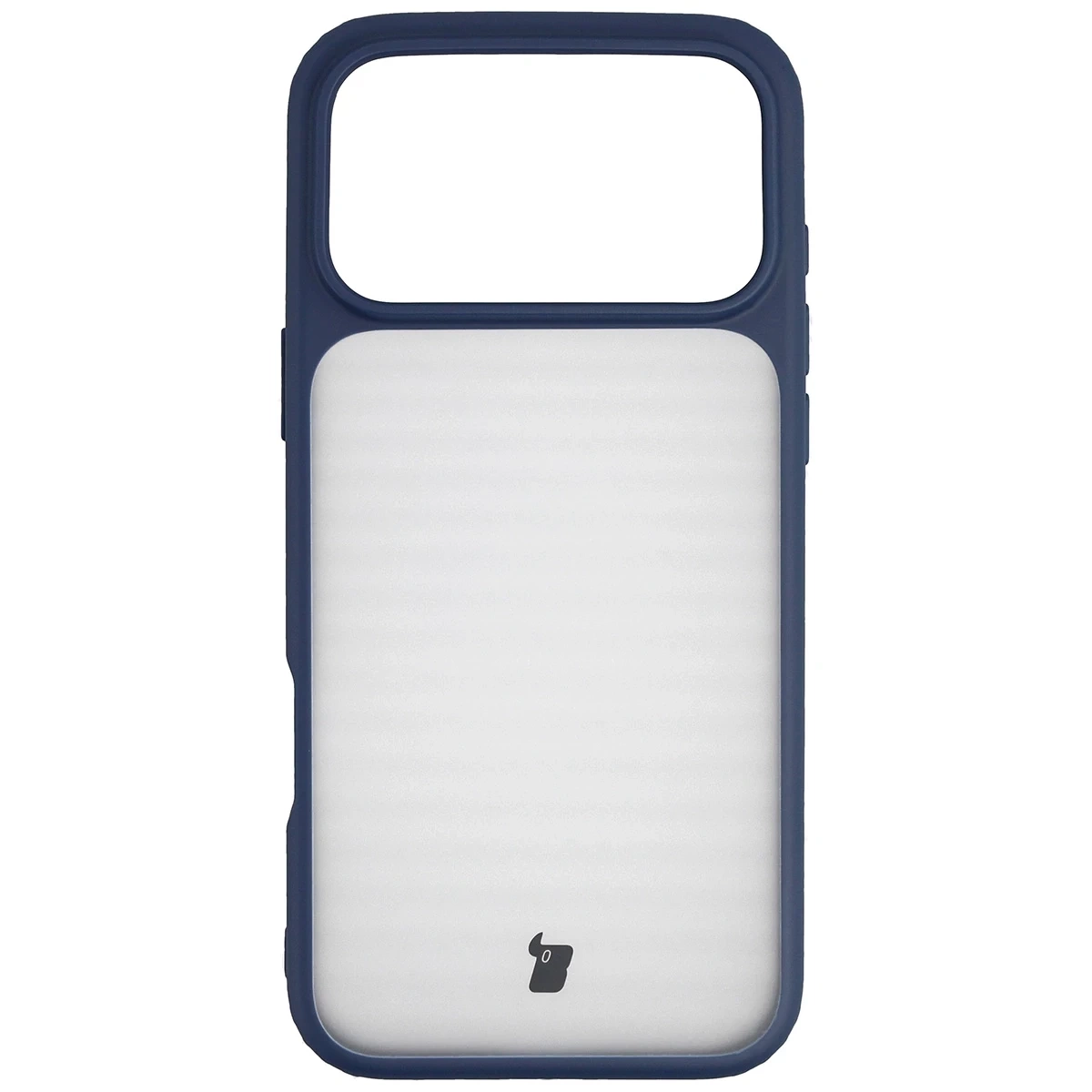 Kryt Bizon Angelo Pack Apple iPhone 17 Pro Max, smoky with an orange frame