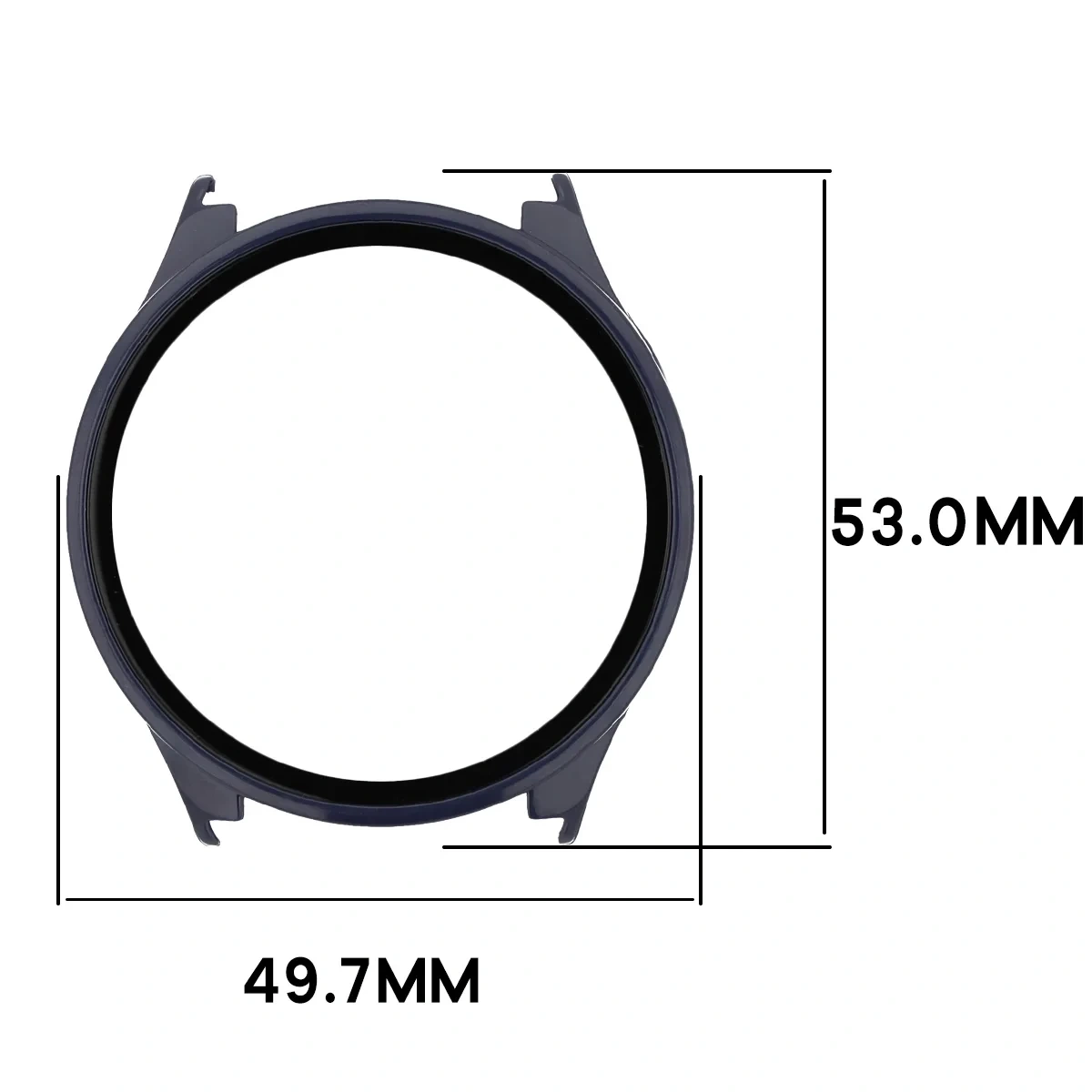 Kryt Bizon Case Watch Adamo Xiaomi Watch 5, navy blue