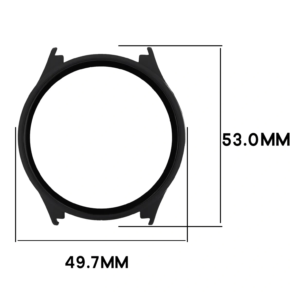 Kryt Bizon Case Watch Adamo Xiaomi Watch 5, matte black