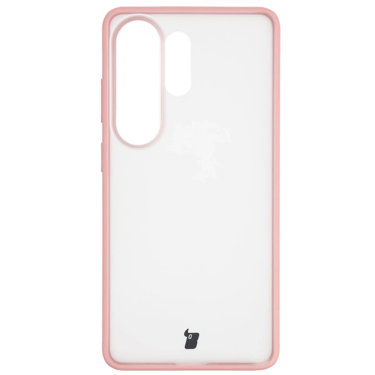 Kryt Bizon Angelo Pack Samsung Galaxy S26 Ultra, smoky with a light pink frame