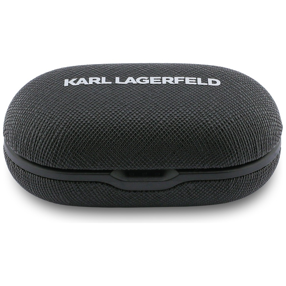 Sluchátka Karl Lagerfeld Saffiano Logo Wireless in-ear  TWS ENC black