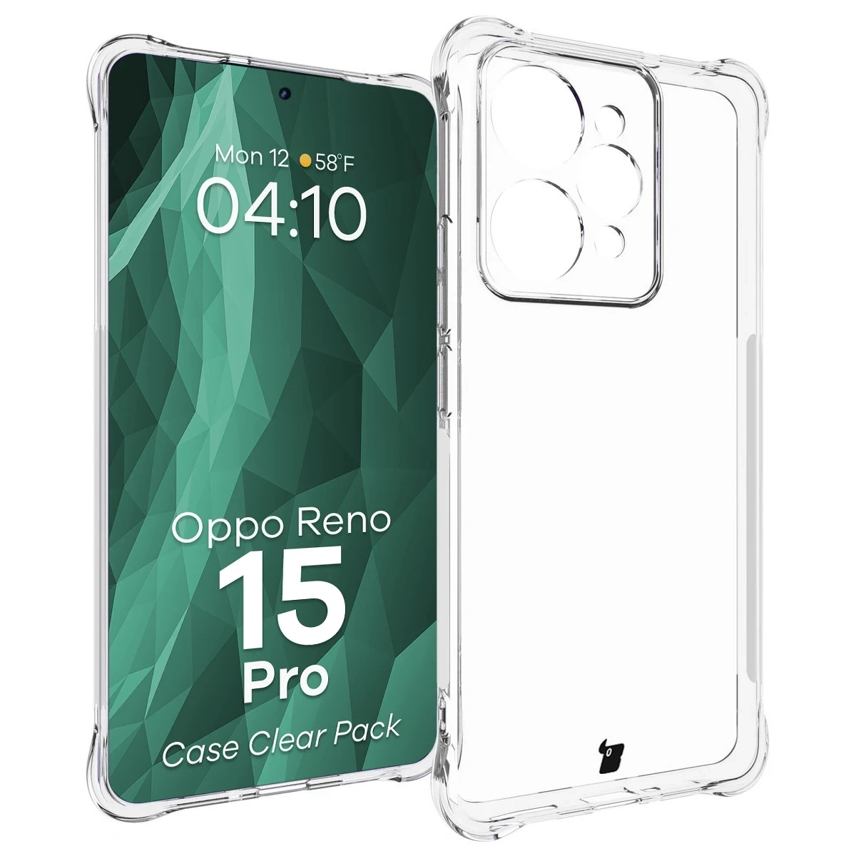 Kryt Bizon Case Clear Pack Oppo Reno 15 Pro