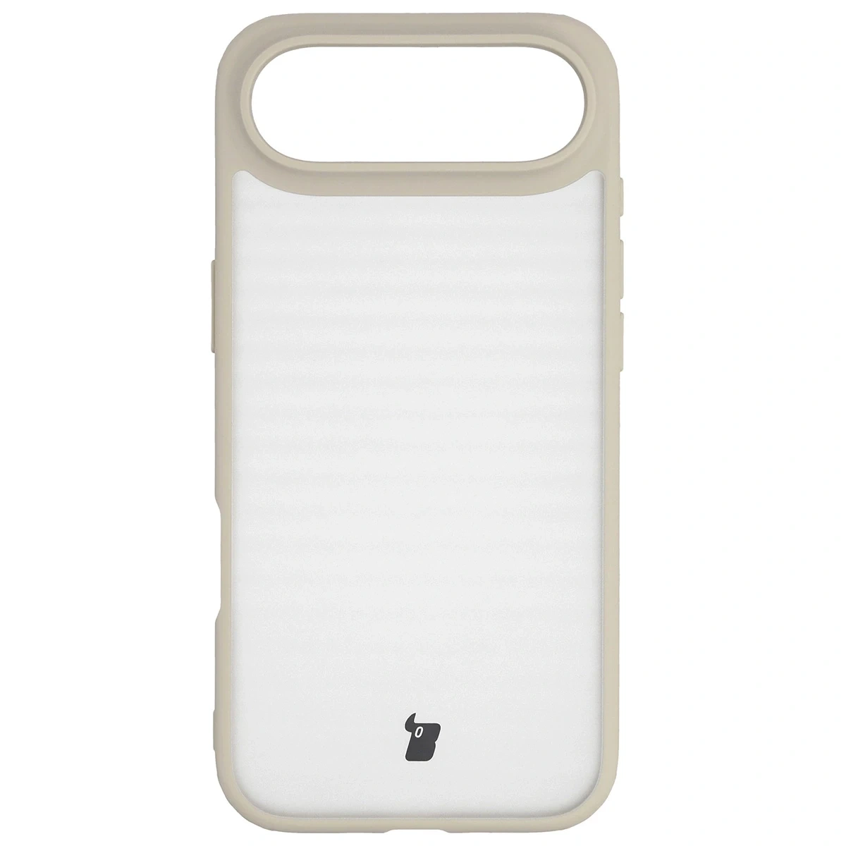 Kryt Bizon Angelo Pack Apple iPhone Air, smoky with a beige frame