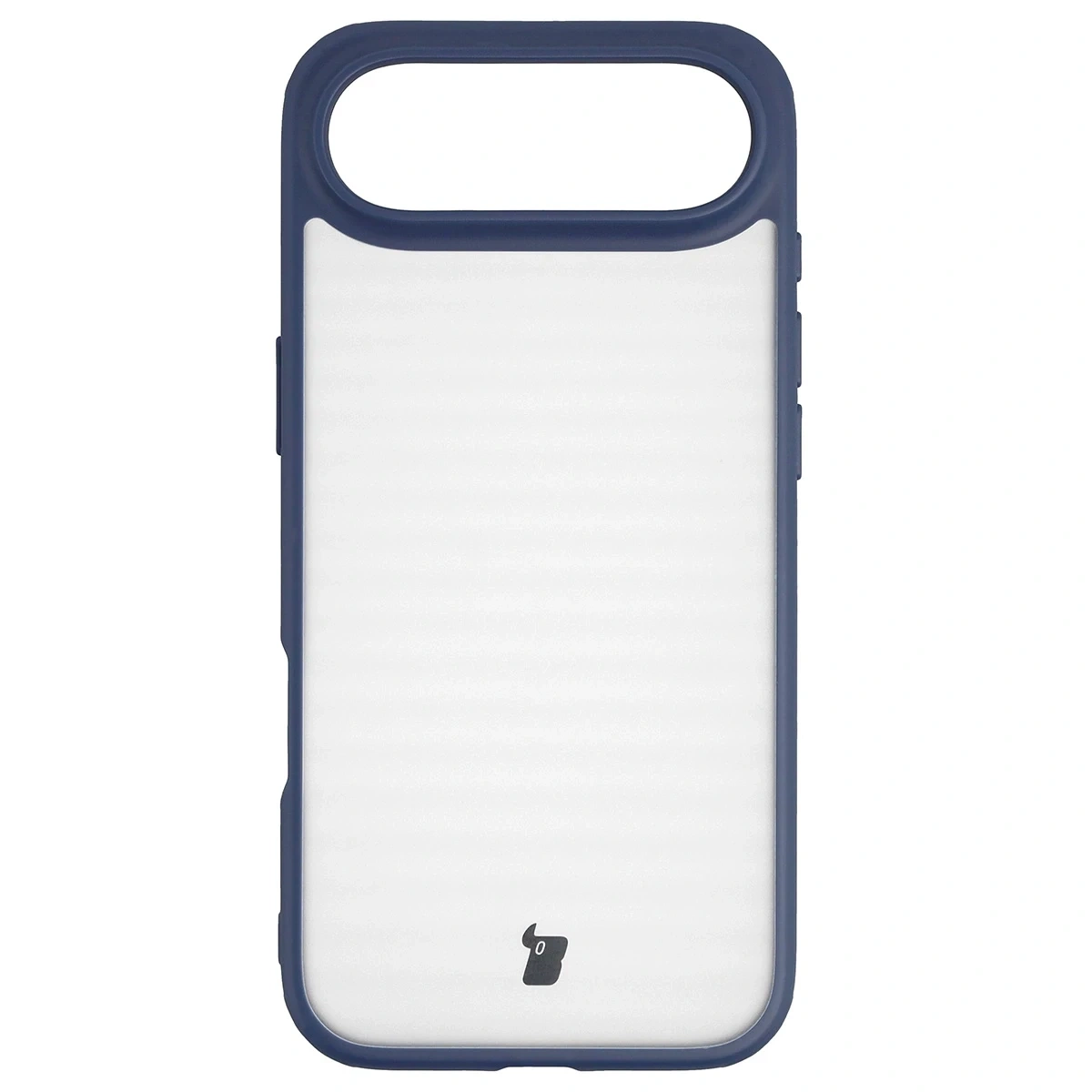 Kryt Bizon Angelo Pack Apple iPhone Air, smoky with a blue frame