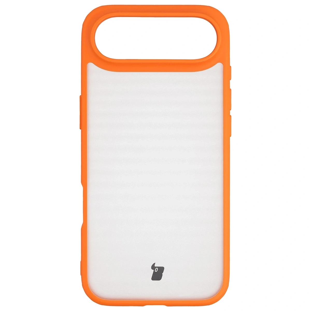 Kryt Bizon Angelo Pack Apple iPhone Air, smoked with an orange frame
