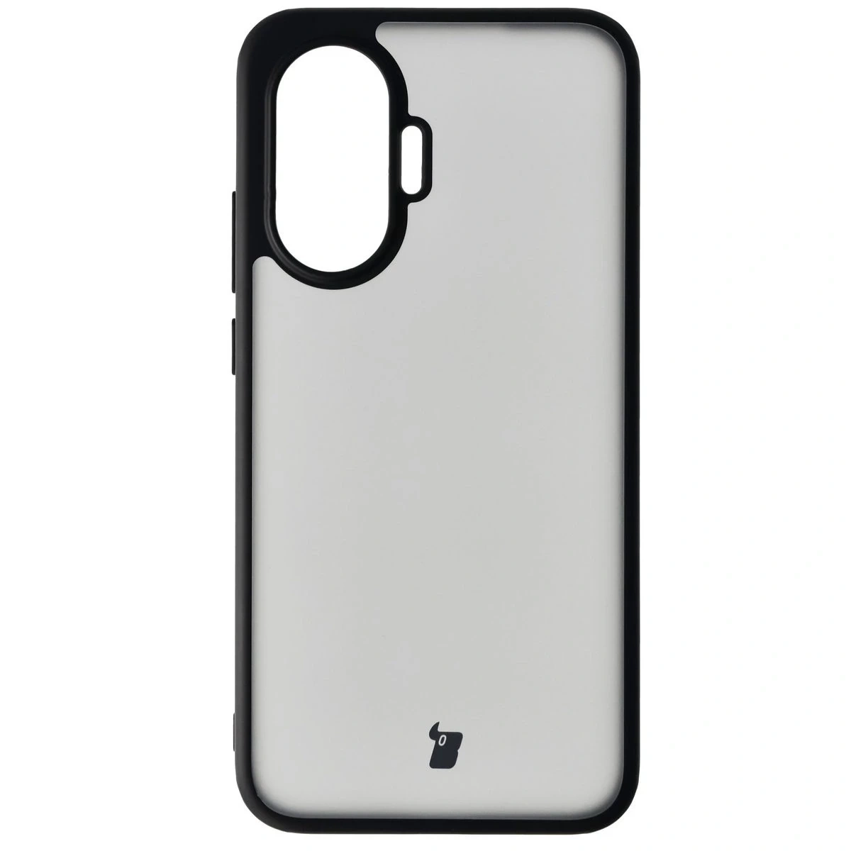 Kryt Bizon Angelo Pack Xiaomi POCO F7, smoked with a black frame