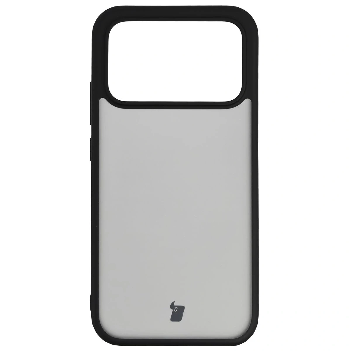 Kryt Bizon Angelo Pack Xiaomi POCO F8 Pro, smoked with a black frame