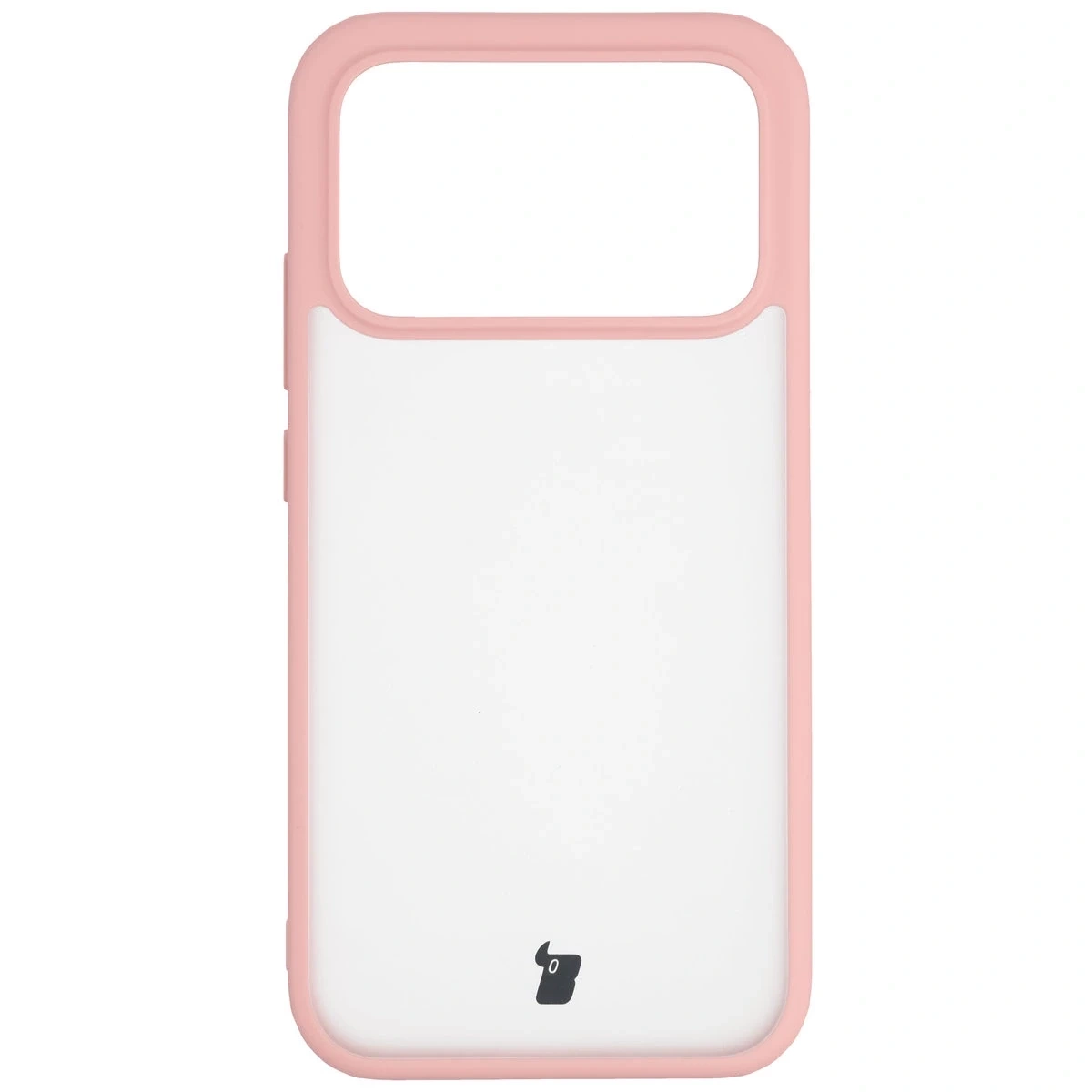 Kryt Bizon Angelo Pack Xiaomi POCO F8 Pro, smoky with a light pink frame