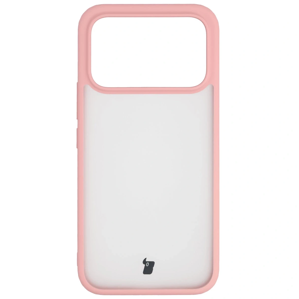 Kryt Bizon Angelo Pack Xiaomi POCO F8 Ultra, smoky with a light pink frame