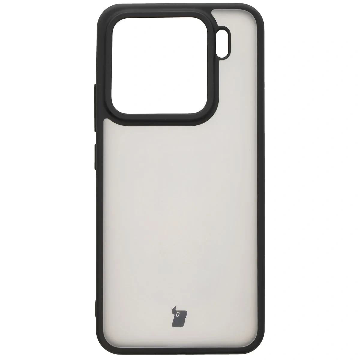 Kryt Bizon Angelo Pack Xiaomi 15, smoked with a black frame
