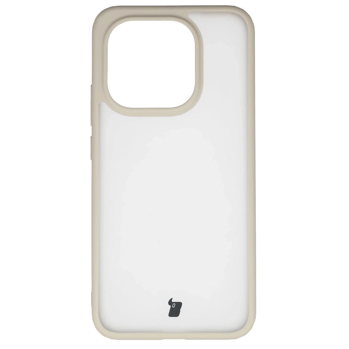Kryt Bizon Angelo Pack Xiaomi 15T, smoked with a beige frame