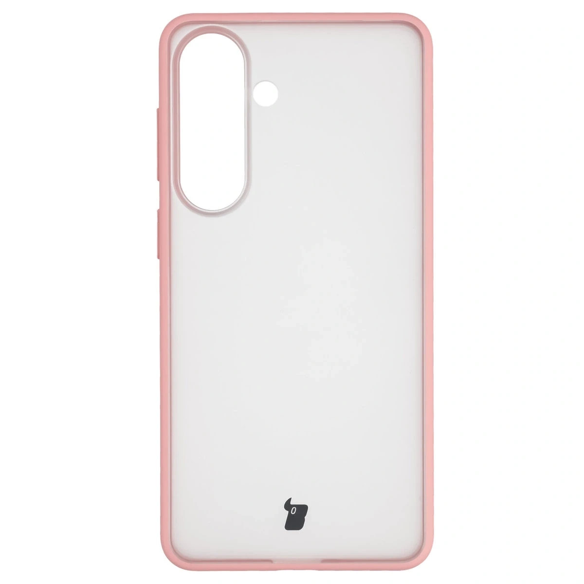 Kryt Bizon Angelo Pack Samsung Galaxy S26+ Plus, smoky with a light pink frame