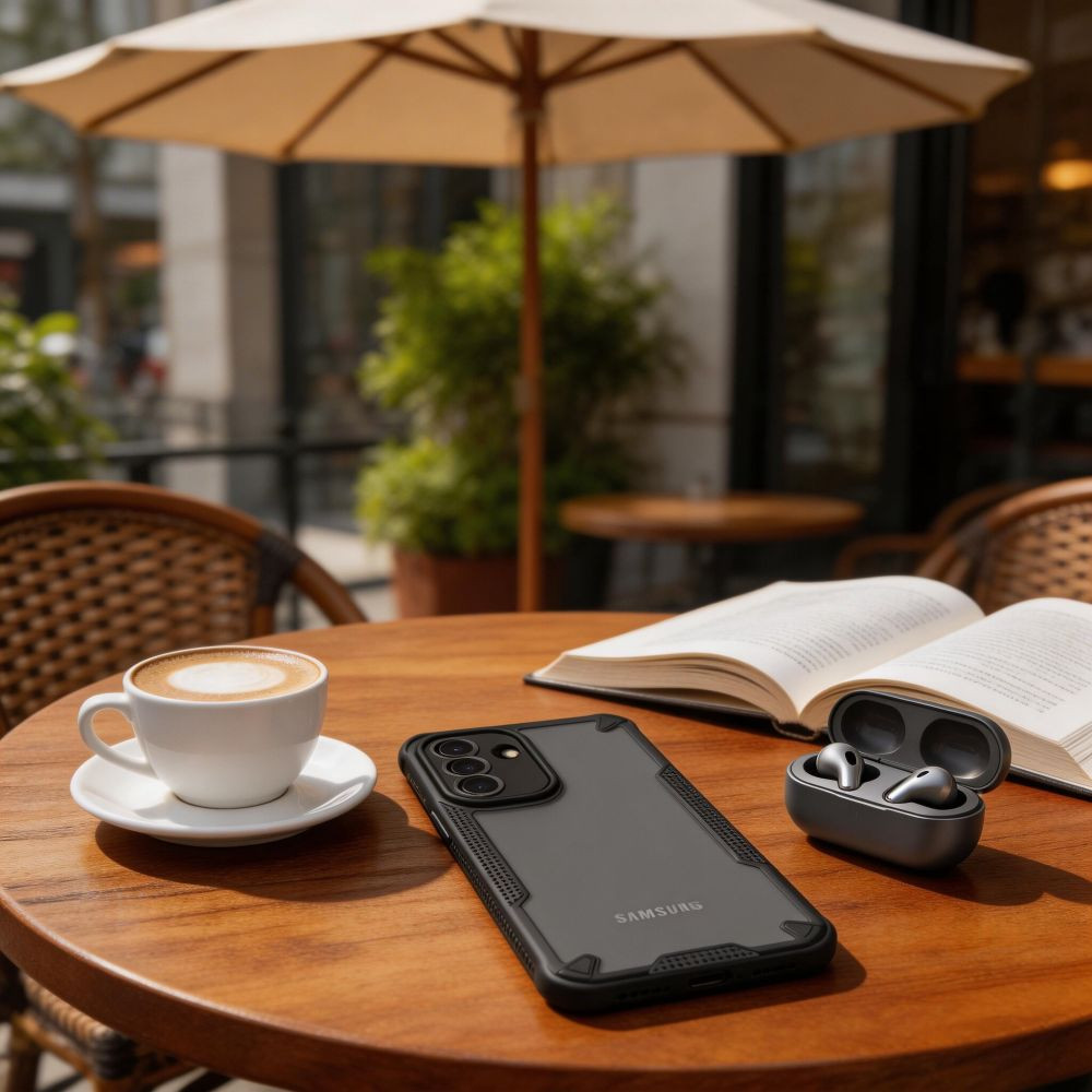 Kryt Tech-Protect Rugged Shield Samsung Galaxy A37 5G Matte Black