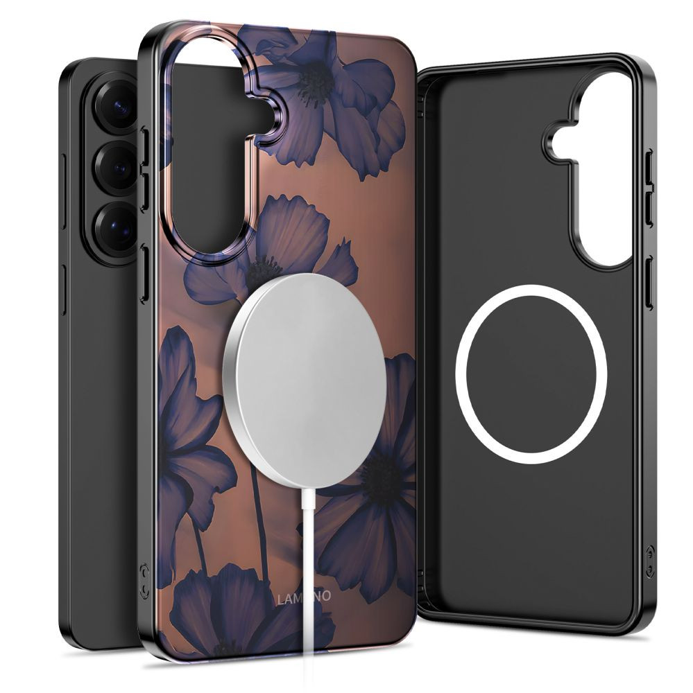 Kryt Tech-Protect Lamano MagSafe Samsung Galaxy A57 5G Velvet Night