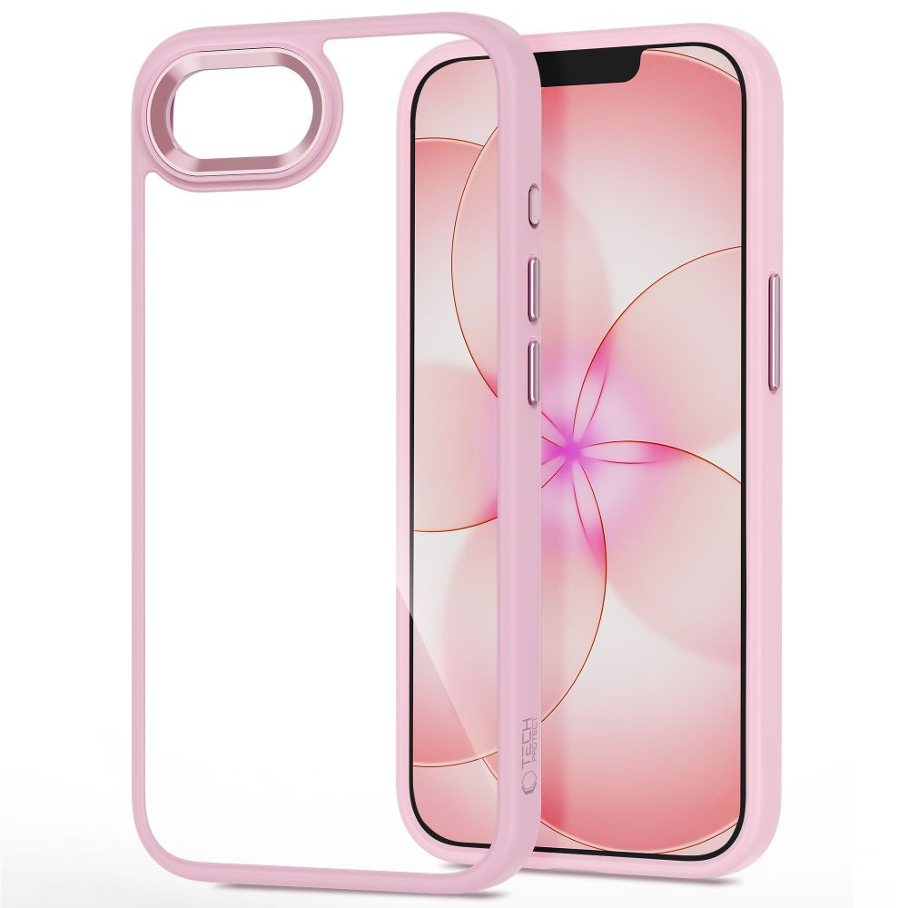 Kryt Tech-Protect Magmat Apple iPhone 16e / 17e Soft Pink/clear