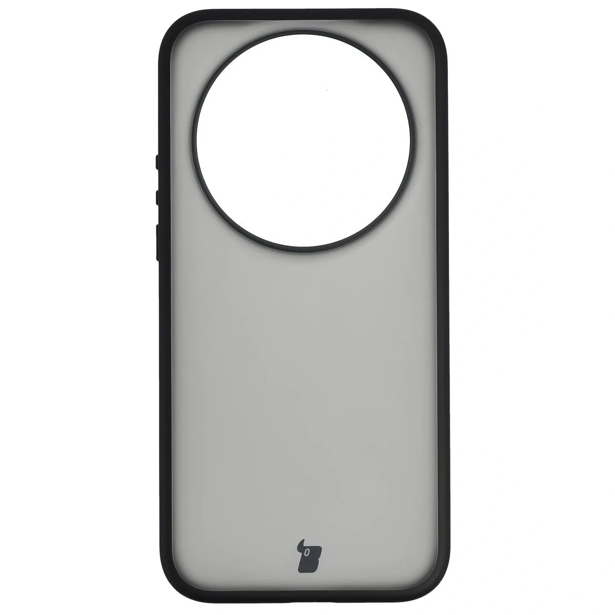 Kryt Bizon Angelo Pack Xiaomi 17 Ultra, smoked with a black frame
