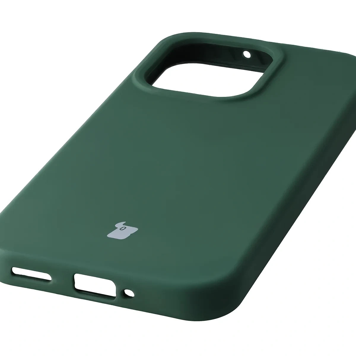 Kryt Bizon Soft Case Oppo Reno 15 Pro, dark green