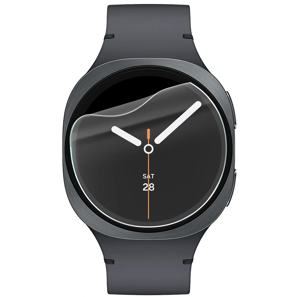 Kryt Bizon Watch Film HydroFlex Samsung Galaxy Watch 8 / 7 / 6 44 mm [3 PACK]
