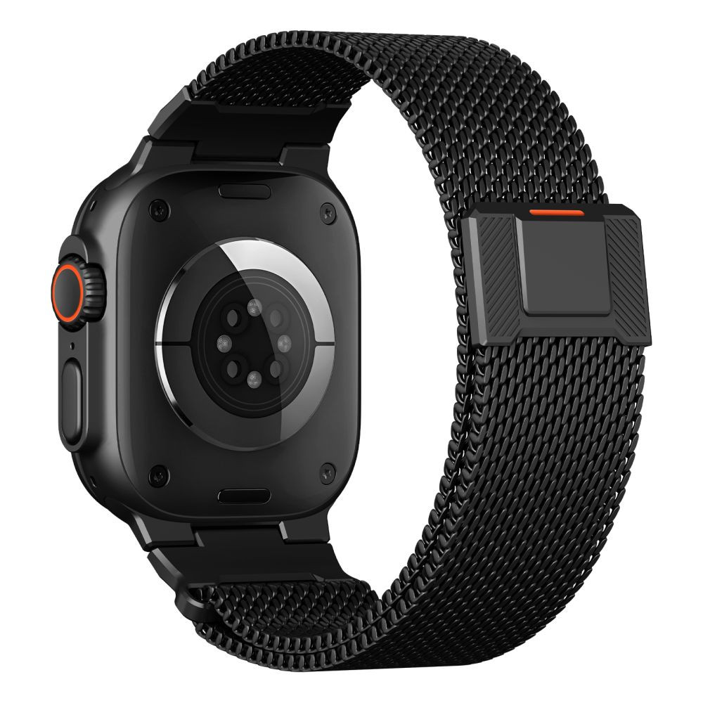 Tech-Protect Milano Vanguard Apple Watch 8 / 9 / 10 / 11 / SE / Ultra (44 / 45 / 46 / 49mm) Black