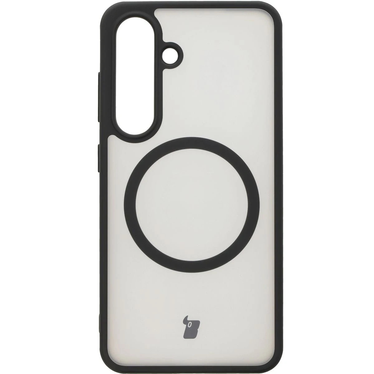 Kryt Bizon MatteO Magnetic Pack Samsung Galaxy S25, smoky black
